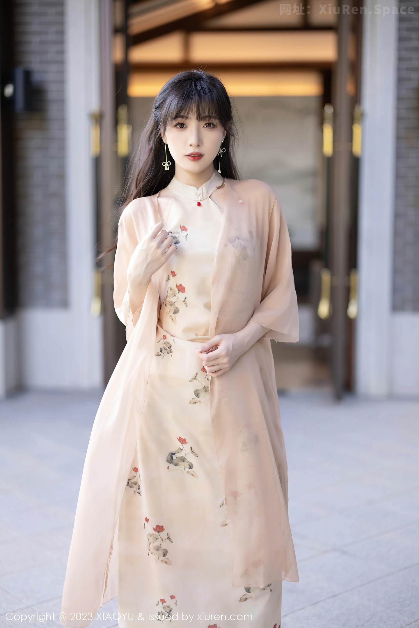 图片[5]-[XiaoYu画语界]Vol.1071 模特林星阑性感浅色薄纱服饰+蓝杏色旗袍服秀曼妙身姿诱惑写真93P-秀人网官方网站